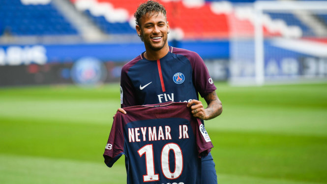 Neymar vừa gia nhập PSG từ Barcelona với giá 222 triệu euro.-Ảnh: goal.com