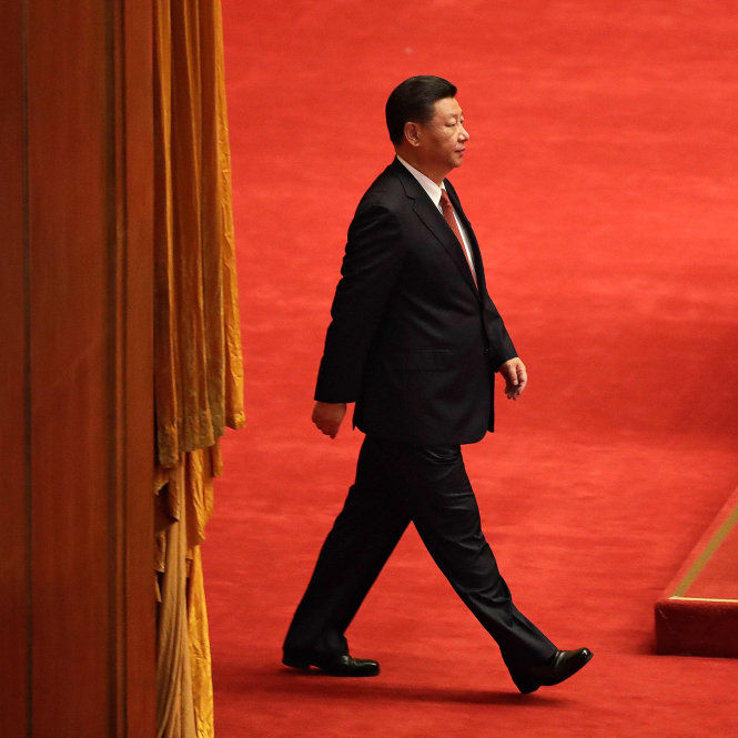 Từ thời Đặng Tiểu Bình, chưa bao giờ Trung Quốc có một nhà lãnh đạo với vai trò cá nhân lớn như thế? -Ảnh: AFP/Getty Images