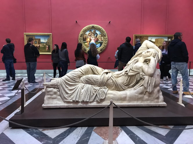 Uffizi Gallery là gallery nghệ thuật được nhiều người đến xem nhất nước Ý.-Ảnh: Khổng Loan