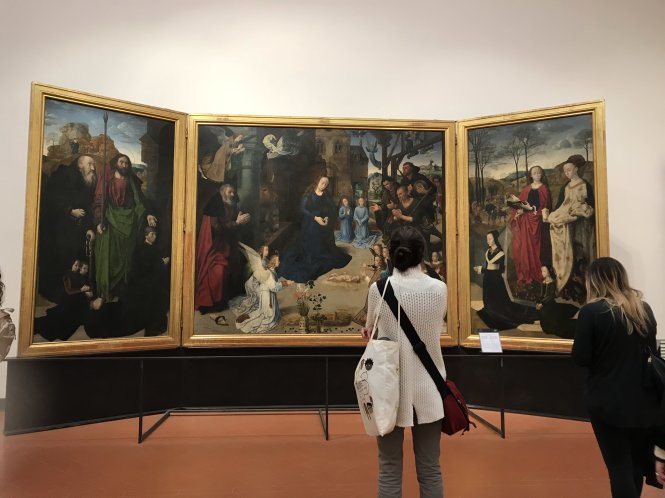 Uffizi Gallery đón hơn 2 triệu khách thăm năm 2016.-Ảnh: Khổng Loan