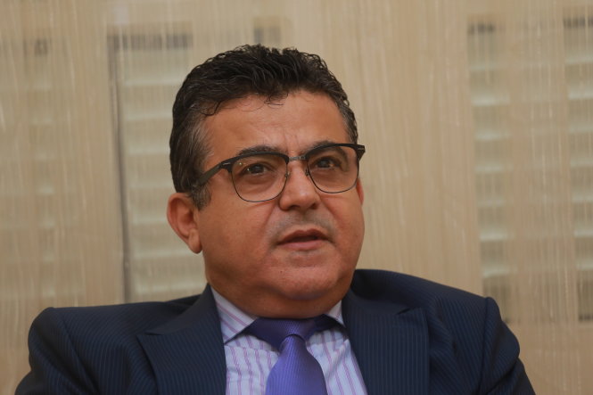 Đại sứ Palestine tại Việt Nam Saadi Salama