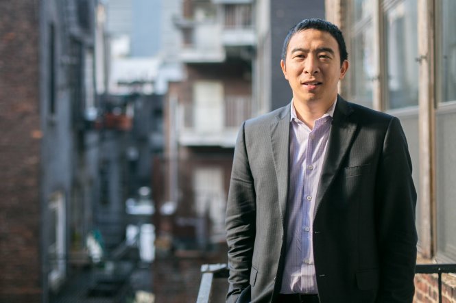 Andrew Yang. Ảnh: yang2020.com