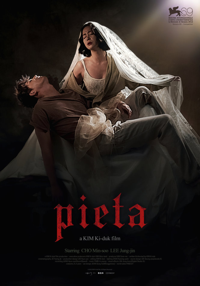 Poster bộ phim Pietà của đạo diễn Hàn Quốc Kim Ki Duk. Ảnh: Pinterest