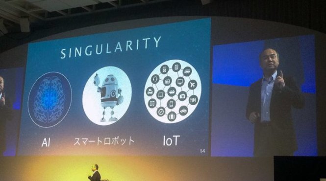 Masayoshi Son tin rằng thuyết singularity có lợi cho con người hơn là hại.