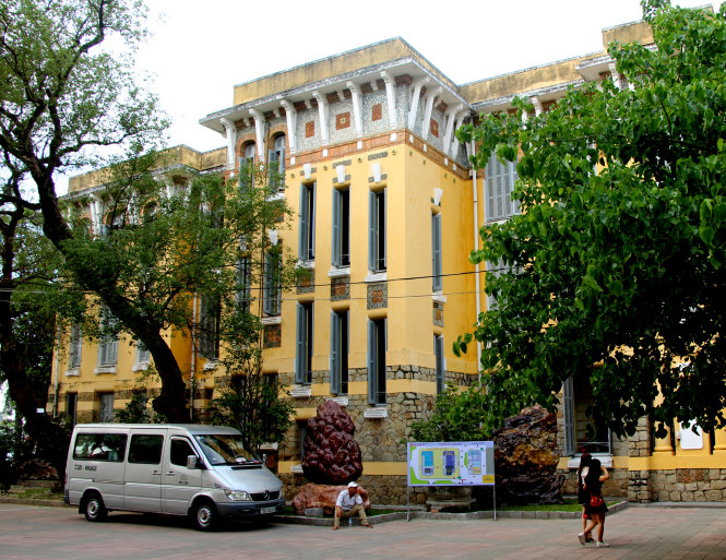 Tòa Công chánh Trung Kỳ, nay là Bảo tàng Văn hóa Huế. Ảnh: Minh Tự