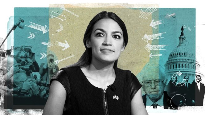 Chiến thắng của Ocasio-Cortez là bất ngờ lớn nhất ở vòng sơ bộ năm nay. Ảnh: vox.com