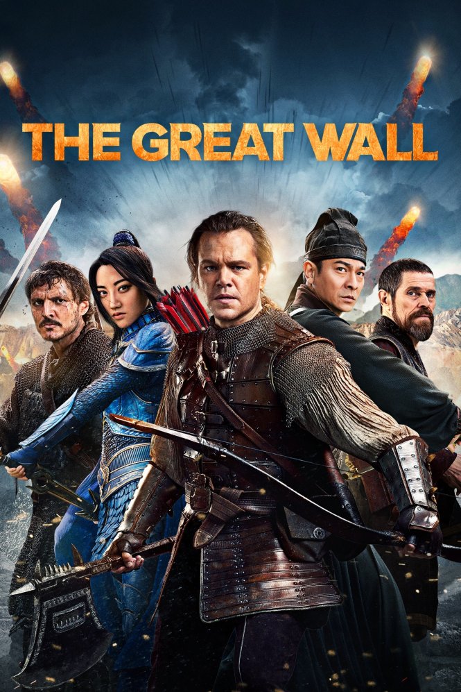 Phim The Great Wall (tựa tiếng Việt: Tử chiến Trường Thành) có siêu sao Matt Damon và dàn diễn viên hùng hậu, nhưng thất bại về cả doanh số lẫn chuyên môn. Ảnh: tmdb.org