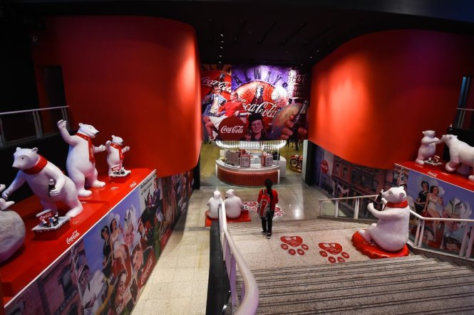 Bảo tàng Coca-Cola ở Thượng Hải. Ảnh: Getty Images