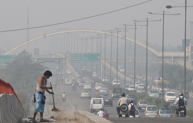 Khu vực Nam Á và Đông Nam Á là vùng ô nhiễm không khí trầm trọng bậc nhất thế giới ở các đô thị lớn. Ảnh: Getty Images