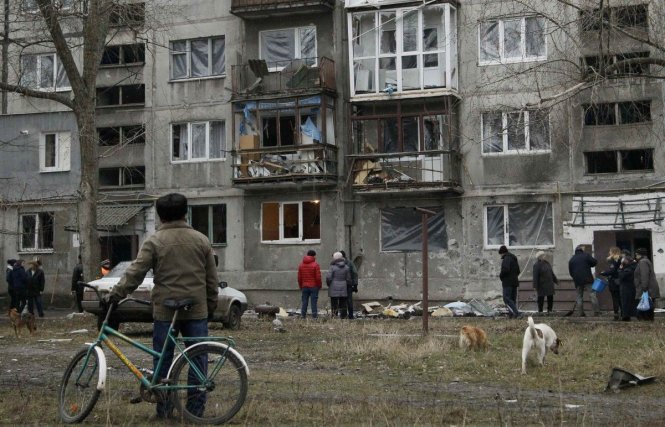 Ukraine là quốc gia nghèo nhất châu Âu sau nhiều năm kinh tế trì trệ và xung đột vũ trang. Ảnh: Unian