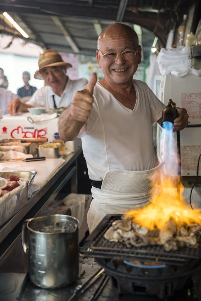 Ông Toyo ở Osaka (Nhật Bản). Ảnh: Netflix