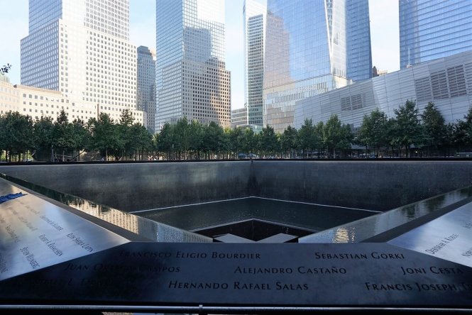 Công trình tưởng niệm ngày 11- 9 tại Mỹ
