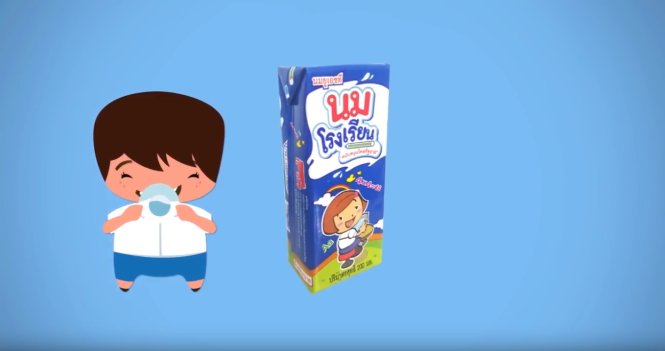 Chương trình sữa học đường của Thái Lan được đánh giá là hình mẫu đáng tham khảo. Ảnh: DLD Channel