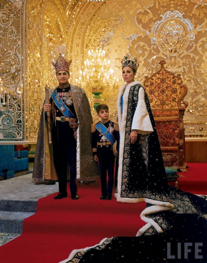 Hoàng gia Reza Pahlavi. Ảnh Pinterest