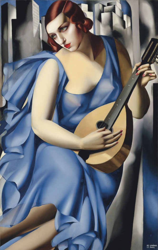 La Musicienne, vẽ năm 1929 ở Paris, sơn dầu trên canvas, khổ 115,8 x 73cm, giá 9.087.500 USD