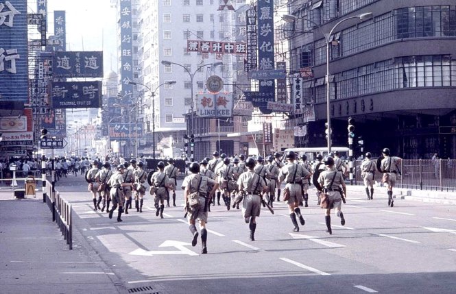 Hong Kong, 1967. Ảnh: pinterest