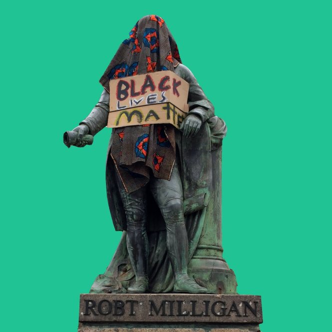 Tượng trùm buôn nô lệ Robert Milligan từng được đặt bên ngoài Bảo tàng London Docklands đã bị gỡ bỏ. Ảnh: Shutterstock