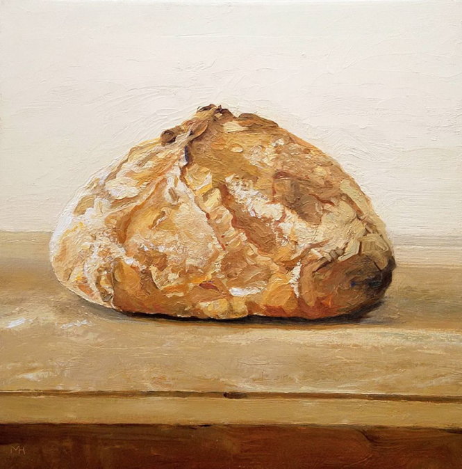 Bức tranh Bánh mì của họa sĩ Matthew Hopkins.
