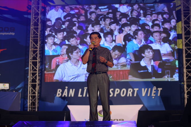 Giáo sư Dương Nghiệp Chí là người đặt nền móng cho thể thao điện tử ở Việt Nam. Ảnh: Phong Nguyên Lê