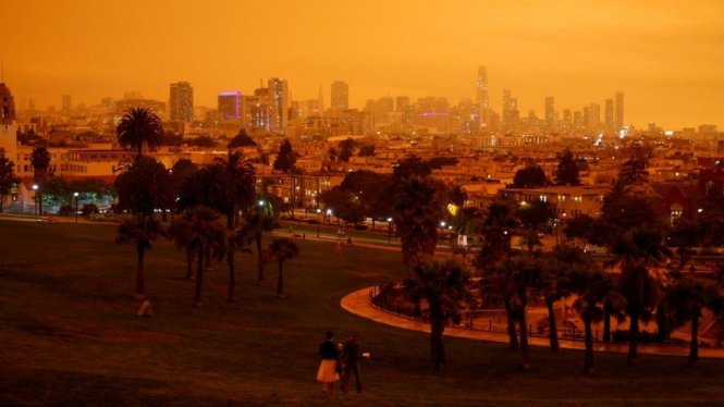 Buổi sáng ở San Francisco. Ảnh: Reuters