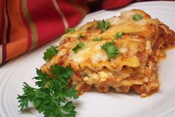 Lasagna đậu hũ. Ảnh: Allrecipes