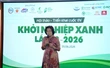 Khởi nghiệp Xanh 2026 chuyển trọng tâm từ ý tưởng sang phát triển doanh nghiệp