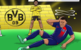 Mbappe và PSG xây xẩm mặt mày trước ‘bức tường vàng’ của Dortmund