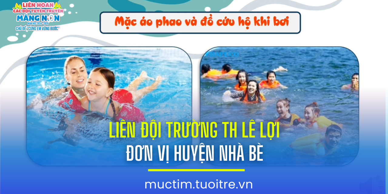 Liên hoan các đội tuyên truyền măng non: Liên đội Trường TH Lê Lợi (Nhà Bè)