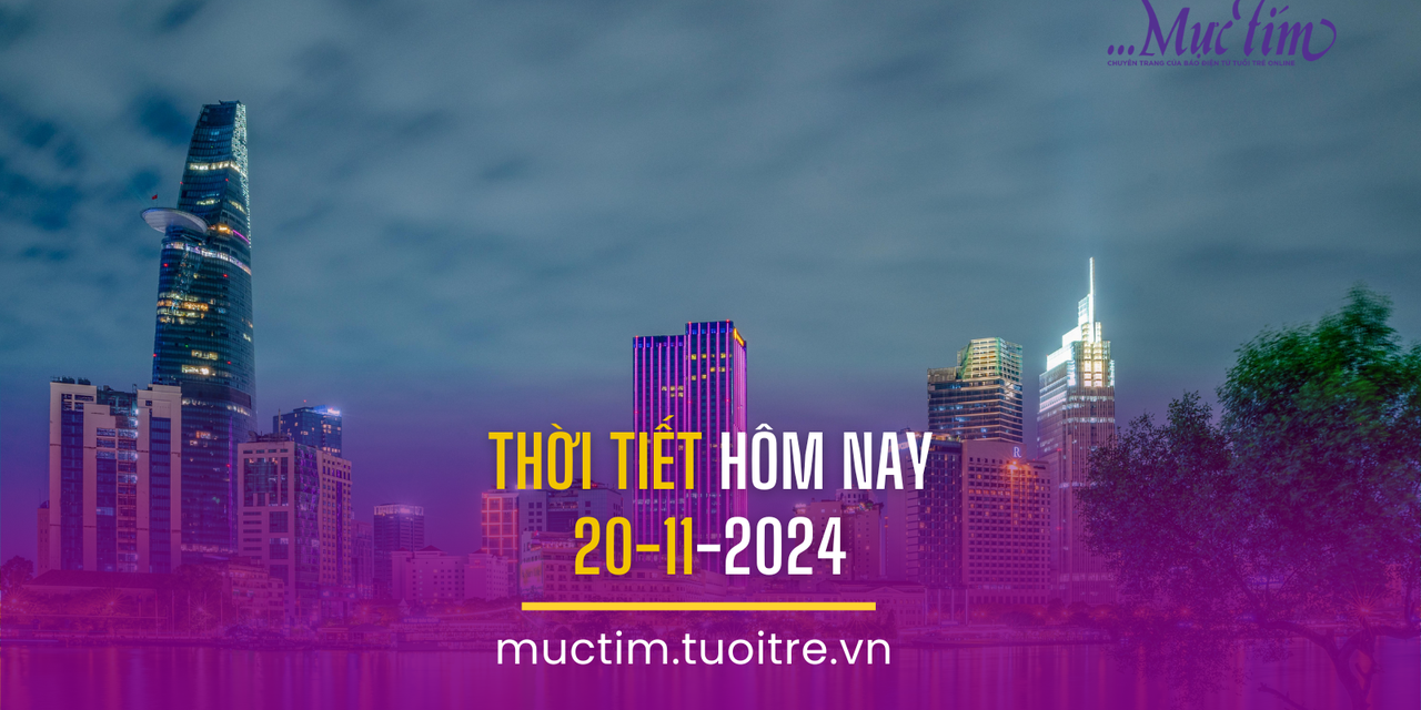 Thời tiết hôm nay 20-11: Nam Bộ và Bắc Bộ ngày nắng, Trung Bộ mưa rào