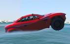 Clip: cách thoát chết khi xe bất ngờ lao xuống nước