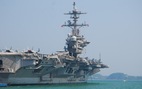 Những hình ảnh mới nhất của tàu sân bay USS Carl Vinson neo đậu ở Đà Nẵng