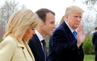 Ông Trump trải thảm đỏ đón Tổng thống Pháp
