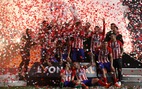 Atletico Madrid ăn mừng chức vô địch Europa League
