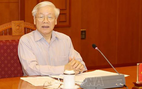 Tổng bí thư, Chủ tịch nước Nguyễn Phú Trọng chủ trì họp về phòng chống tham nhũng