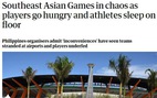 Báo chí thế giới: 'SEA Games 30 ở Philippines giống... lễ hội thảm họa Fyre'