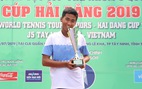 Minh Đức vô địch Giải quần vợt quốc tế ITF trẻ nhóm 5