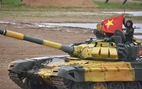 Chùm ảnh xe tăng quân đội Việt Nam đua tài ở Nga