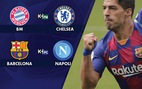 Lịch trực tiếp vòng 16 đội Champions League sáng 9-8: Tâm điểm Barca - Napoli