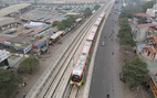 Chạy thử đoàn tàu đầu tiên của tuyến metro Nhổn - ga Hà Nội