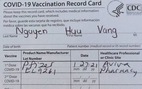 Mướt mồ hôi mới chích được vắcxin ở Mỹ