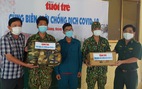 Báo Tuổi Trẻ tặng quà phòng chống dịch COVID-19 cho Biên phòng An Giang