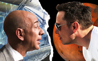 Elon Musk và Jeff Bezos cạnh tranh khốc liệt cuộc đua không gian
