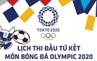 Lịch thi đấu vòng tứ kết bóng đá nam, nữ Olympic 2020