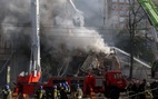 Máy bay cảm tử bổ nhào xuống Kiev gây thương vong