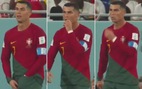 Dân mạng sốt với khoảnh khắc 'khó đỡ' của Ronaldo 'lấy gì đó trong quần' và... bỏ vào miệng