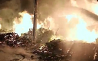 Cháy xưởng sản xuất pallet gỗ lúc rạng sáng, cảnh sát giải cứu 6 người