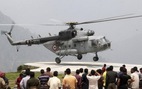 Ấn Độ: trực thăng cứu hộ lũ lụt rơi, 8 người chết