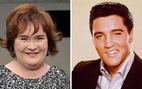 Susan Boyle "song ca" cùng vua rock quá cố Elvis Presley
