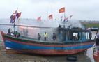 ​Cháy tàu cá tại Nghệ An