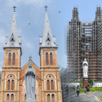Podcast: Những lý do khiến công trình đại trùng tu nhà thờ Đức Bà chậm hoàn thành